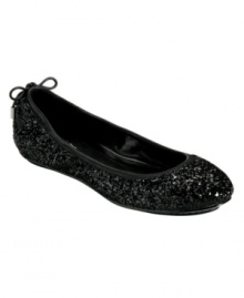 Make every step sparkle. The Air Bacara flats by Cole Haan feature the sweetest of details - from glittery gleam to a laced-up bow at back - in combination with the cushioning of Nike AIR technology. Make every step sparkle. The Air Bacara flats by Cole Haan feature the sweetest of details - from glittery gleam to a laced-up bow at back - in combination with the cushioning of Nike AIR technology.