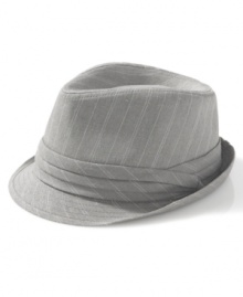 Be dashing. This fedora from American Rag adds a dose of old-school sophistication to any look. Be dashing. This fedora from American Rag adds a dose of old-school sophistication to any look.