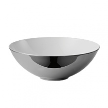 This classic design from Rosenthal now features a new series of graphics which follow the contours of each item and contrast between matte and glossy metallic surfaces, thus emphasizing its shape. This classic design from Rosenthal now features a new series of graphics which follow the contours of each item and contrast between matte and glossy metallic surfaces, thus emphasizing its shape.