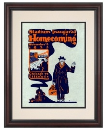 It was a happy homecoming for the Illini in the debut game at Illinois Stadium. The college football greats beat out Chicago in what was to become an undefeated season. Now, fans can get in on the action from all those years ago with framed cover art from that day's program.