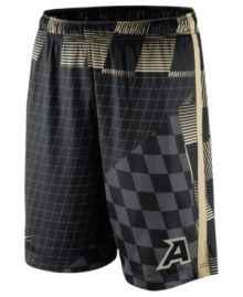 Pep up the Army Black Knights team spirit in these training shorts by Nike.