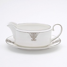 Vera Wang, in collaboration with Wedgwood, has designed a tableware collection full of understated elegance, classic beauty that embraces the ultra chic, sophisticated style that Vera is known for. Imperial Scroll features a graceful platinum scroll adornment that brings to mind ancient royal artwork. Vera Wang, in collaboration with Wedgwood, has designed a tableware collection full of understated elegance, classic beauty that embraces the ultra chic, sophisticated style that Vera is known for. Imperial Scroll features a graceful platinum scroll adornment that brings to mind ancient royal artwork.