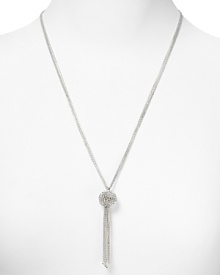 A chain tassel give this pendant necklace from Links of London a cool edge. In striking sterling silver, this piece pops against a simple sweater or dress. A chain tassel give this pendant necklace from Links of London a cool edge. In striking sterling silver, this piece pops against a simple sweater or dress.