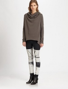 From the HELMUT capsule collection. An attached hood tops this ultra-soft cotton blend, beautifully draped across the body. CowlneckAttached hoodDropped shouldersLong sleevesU-shaped hemAbout 28 from shoulder to hem80% cotton/20% polyesterDry cleanImportedModel shown is 5'10 (177cm) wearing US size Small. From the HELMUT capsule collection. An attached hood tops this ultra-soft cotton blend, beautifully draped across the body. CowlneckAttached hoodDropped shouldersLong sleevesU-shaped hemAbout 28 from shoulder to hem80% cotton/20% polyesterDry cleanImportedModel shown is 5'10 (177cm) wearing US size Small.