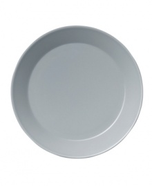 With a minimalist design and unparalleled durability, the Teema salad plates make preparing and serving meals a cinch. Featuring a sleek profile in glossy gray porcelain by Kaj Franck for Iittala. With a minimalist design and unparalleled durability, the Teema salad plates make preparing and serving meals a cinch. Featuring a sleek profile in glossy gray porcelain by Kaj Franck for Iittala.