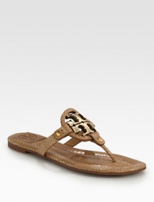 Infuse exotic style into your look wearing this snake-print leather essential with a goldtone logo medallion. Snake-print leather upperLeather liningRubber solePadded insoleImportedThis style runs true to size. We recommend ordering your usual size for a standard fit. Infuse exotic style into your look wearing this snake-print leather essential with a goldtone logo medallion. Snake-print leather upperLeather liningRubber solePadded insoleImportedThis style runs true to size. We recommend ordering your usual size for a standard fit.