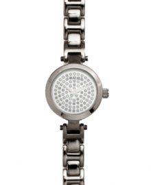 Up your subtle glam factor with this pave stone-embellished watch from Carolee. Up your subtle glam factor with this pave stone-embellished watch from Carolee.