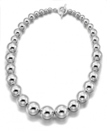 Add a splash of Jazz Age glam to your outfit with this bead necklace, perfect for dressing up or down. Approximate length: 18 inches. Add a splash of Jazz Age glam to your outfit with this bead necklace, perfect for dressing up or down. Approximate length: 18 inches.