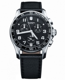 A technical masterpiece for the classic gentleman: the Chrono Classic watch collection by Victorinox Swiss Army. A technical masterpiece for the classic gentleman: the Chrono Classic watch collection by Victorinox Swiss Army.