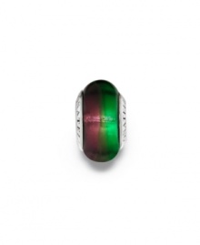 A unique two-tone effect in Murano glass makes this logo-stamed sterling silver bead an exciting choice. Donatella is a playful collection of charm bracelets and necklaces that can be personalized to suit your style! Available exclusively at Macy's. A unique two-tone effect in Murano glass makes this logo-stamed sterling silver bead an exciting choice. Donatella is a playful collection of charm bracelets and necklaces that can be personalized to suit your style! Available exclusively at Macy's.