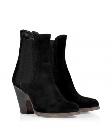 With a modernized take on the classic Victorian ankle boot, this supple suede version from Fiorentini & Baker is a new-season must-have - Round toe, elasticized side panels, chunky stacked heel, ankle length - Wear with skinny jeans, a mini-dress, or cropped trousers With a modernized take on the classic Victorian ankle boot, this supple suede version from Fiorentini & Baker is a new-season must-have - Round toe, elasticized side panels, chunky stacked heel, ankle length - Wear with skinny jeans, a mini-dress, or cropped trousers
