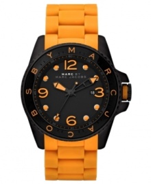 Kick off the season with the citrus color of this Diver collection watch from Marc by Marc Jacobs.