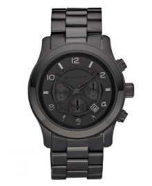 Midnight marauding, brought to you by this Michael Kors watch. Midnight marauding, brought to you by this Michael Kors watch.