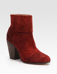 Timeless, velvety suede look with an uplifting stacked heel and back zipper for easy access. Stacked heel, 3¾ (95mm) Suede upper Leather lining and sole Padded insole ImportedOUR FIT MODEL RECOMMENDS ordering true whole size; ½ sizes should order the next whole size up. Timeless, velvety suede look with an uplifting stacked heel and back zipper for easy access. Stacked heel, 3¾ (95mm) Suede upper Leather lining and sole Padded insole ImportedOUR FIT MODEL RECOMMENDS ordering true whole size; ½ sizes should order the next whole size up.