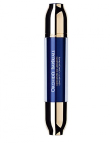The complete age-defying power of the Imperial Orchid Molecular Extract has been taken to unparalleled heights of performance in the new-generation serum, the Longevity Concentrate. A formula that boasts both a record concentration and exceptional absorption by the skin: all the visible signs of skin aging diminish more quickly and intensely. Its innovative retexturizing formula restores the appearance of the skin's dense and even firmness, for a spectacularly smoother, resurfaced look. The complete age-defying power of the Imperial Orchid Molecular Extract has been taken to unparalleled heights of performance in the new-generation serum, the Longevity Concentrate. A formula that boasts both a record concentration and exceptional absorption by the skin: all the visible signs of skin aging diminish more quickly and intensely. Its innovative retexturizing formula restores the appearance of the skin's dense and even firmness, for a spectacularly smoother, resurfaced look.