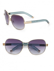 THE LOOKInspired by the Saskia BagRounded square silhouetteMetal framesMetal logo accented temple Translucent acetate arms with metal plate UV protectionSignature case includedORIGINMade in France THE LOOKInspired by the Saskia BagRounded square silhouetteMetal framesMetal logo accented temple Translucent acetate arms with metal plate UV protectionSignature case includedORIGINMade in France