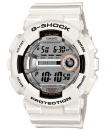 Make record time with this durable digital watch from G-Shock.