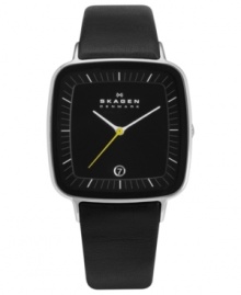 Designed by famed industrial designer Hiromichi Konno, this Skagen Denmark watch blends modern silhouettes with precision.