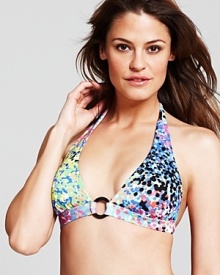 Dip into a preppy palette with this bikini from Shoshanna. Whether you're soaking it up at the country club or (better yet) another country, this is destined to be spotted. Dip into a preppy palette with this bikini from Shoshanna. Whether you're soaking it up at the country club or (better yet) another country, this is destined to be spotted.