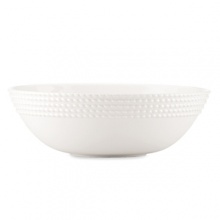 Decorated on the exterior with a twist design that's reminiscent of nautical ropes, this alluring serving bowl offers simple elegance and modern appeal for all your dinner presentations. Decorated on the exterior with a twist design that's reminiscent of nautical ropes, this alluring serving bowl offers simple elegance and modern appeal for all your dinner presentations.