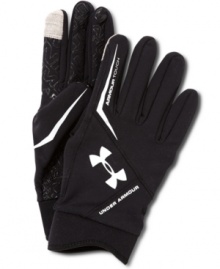 Stay in touch with your personal devices with these specialty gloves from Under Armour. Stay in touch with your personal devices with these specialty gloves from Under Armour.
