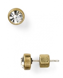 Elegantly refined with an edge. MARC BY MARC JACOBS circular stud earrings perfectly encapsulate easy, urban accessorizing. Elegantly refined with an edge. MARC BY MARC JACOBS circular stud earrings perfectly encapsulate easy, urban accessorizing.