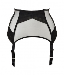 Turn up the heat with this ultra-flattering garter belt from Chantal Thomass - Figure-enhancing high waisted silhouette, layered detailing at waistline and hips, adjustable belts, vintage styling - Pair with a matching bra and panties for seductive lounging or wear under a retro-inspired frock Turn up the heat with this ultra-flattering garter belt from Chantal Thomass - Figure-enhancing high waisted silhouette, layered detailing at waistline and hips, adjustable belts, vintage styling - Pair with a matching bra and panties for seductive lounging or wear under a retro-inspired frock