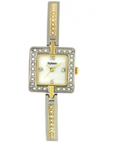 A stylishly slim design glitzed up with crystal accents make this Style&co. watch a glamorous must-own. A stylishly slim design glitzed up with crystal accents make this Style&co. watch a glamorous must-own.