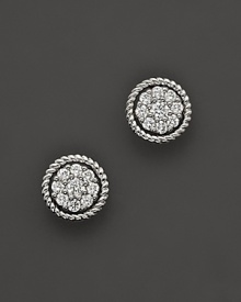 Diamonds set in 14K white gold add glamour to your every day. Diamonds set in 14K white gold add glamour to your every day.