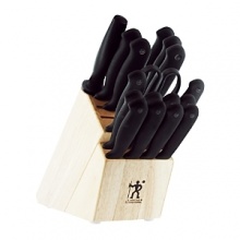 From the paring knife to the carver, this exclusive to Bloomingdale's collection features ergonomic grip handles for ease of use and lets you show off your full complement of knife skills. From the paring knife to the carver, this exclusive to Bloomingdale's collection features ergonomic grip handles for ease of use and lets you show off your full complement of knife skills.