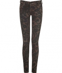 Set the style bar for casual cool looks with Citizens of Humanitys paisley print velvet skinnies, perfect for pairing with cozy knits and favorite leather boots - Classic five-pocket style, button closure, belt loops - Extra form-fitting - Style with chunky oversized pullovers and edgy suede ankle boots Set the style bar for casual cool looks with Citizens of Humanitys paisley print velvet skinnies, perfect for pairing with cozy knits and favorite leather boots - Classic five-pocket style, button closure, belt loops - Extra form-fitting - Style with chunky oversized pullovers and edgy suede ankle boots