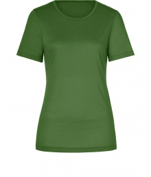 A wardrobe staple detailed with just the right intensity of color, Jil Sanders pristine tee is as chic as it is versatile - Round neckline, short sleeves, contoured seaming - Form-fitting - Wear with a modern blazer, leather leggings and ankle boots A wardrobe staple detailed with just the right intensity of color, Jil Sanders pristine tee is as chic as it is versatile - Round neckline, short sleeves, contoured seaming - Form-fitting - Wear with a modern blazer, leather leggings and ankle boots