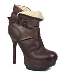 Be the bomb in these bomber-jacket inspired booties by designer Sam Edelman: they're ultra fly. Be the bomb in these bomber-jacket inspired booties by designer Sam Edelman: they're ultra fly.
