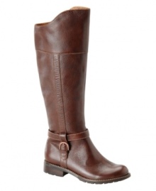 What could be a more classic fall footwear look than tall leather boots? The Barinas from Sofft features a round-toe silhouette, inner zipper closure and buckle detail on the side. It's a timeless, go-to style you'll love well beyond this season. What could be a more classic fall footwear look than tall leather boots? The Barinas from Sofft features a round-toe silhouette, inner zipper closure and buckle detail on the side. It's a timeless, go-to style you'll love well beyond this season.