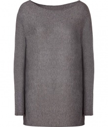 An essential basic in super soft jersey-cashmere, Majestics heather grey dolman sleeve top is a must for your layered looks - Rounded neckline, long dolman sleeves - Easy straight fit - Pair with favorite skinnies and chunky biker boots An essential basic in super soft jersey-cashmere, Majestics heather grey dolman sleeve top is a must for your layered looks - Rounded neckline, long dolman sleeves - Easy straight fit - Pair with favorite skinnies and chunky biker boots