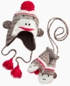Keep her fingers toasty in these lined monkey mittens from MUK LUKS.
