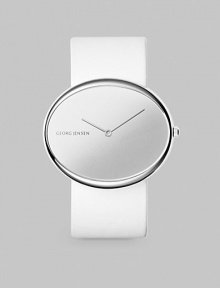 From the Viviana Collection. A minimalist case of stainless steel atop a rich calfskin strap.Quartz movement Water-resistant to 6 ATM Stainless steel case, 34mm (1.33) Silver mirror dial White calfskin strap, plus extra black calfskin strap Stainless steel pin buckle Made in Switzerland From the Viviana Collection. A minimalist case of stainless steel atop a rich calfskin strap.Quartz movement Water-resistant to 6 ATM Stainless steel case, 34mm (1.33) Silver mirror dial White calfskin strap, plus extra black calfskin strap Stainless steel pin buckle Made in Switzerland