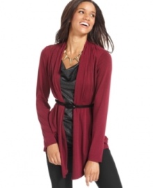 AGB creates a layered look that's ready for day or night. Use a statement necklace to amplify the style. AGB creates a layered look that's ready for day or night. Use a statement necklace to amplify the style.