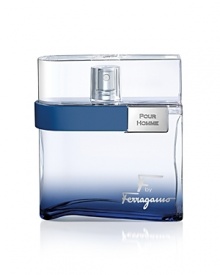 A fresh woody fragrance that combines the elegant nature of the Ferragamo man with a casual Friday attitude and a nomadic dimension. Bright, zesty notes blended with Pink Pepper and Ginger suggest a marine quality and impart an impactful and refined freshness. Sensual White Cedarwood and Vetiver warm up the fragrance and provide a distinctive signature of elegance and masculinity. A fresh woody fragrance that combines the elegant nature of the Ferragamo man with a casual Friday attitude and a nomadic dimension. Bright, zesty notes blended with Pink Pepper and Ginger suggest a marine quality and impart an impactful and refined freshness. Sensual White Cedarwood and Vetiver warm up the fragrance and provide a distinctive signature of elegance and masculinity.