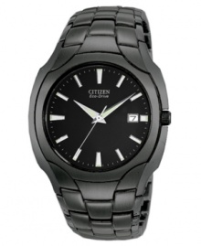 Time for functional style with this sleek Citizen watch. Time for functional style with this sleek Citizen watch.