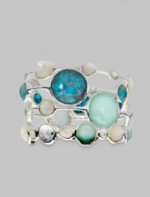 From the Rock Candy Collection. The iconic bangle design, with multi-sized teardrops of faceted mother-of-pearl set in polished sterling silver.Mother-of-pearl Sterling silver Diameter, about 2½ Imported From the Rock Candy Collection. The iconic bangle design, with multi-sized teardrops of faceted mother-of-pearl set in polished sterling silver.Mother-of-pearl Sterling silver Diameter, about 2½ Imported