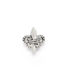 The fleur de lis bead in sterling silver adds a traditional grace note to your charm collection. Donatella is a playful collection of charm bracelets and necklaces that can be personalized to suit your style! Available exclusively at Macy's. The fleur de lis bead in sterling silver adds a traditional grace note to your charm collection. Donatella is a playful collection of charm bracelets and necklaces that can be personalized to suit your style! Available exclusively at Macy's.