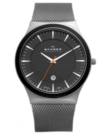 Subtle sophistication from Skagen Denmark. Designed with durable titanium to blend function with fashion. Subtle sophistication from Skagen Denmark. Designed with durable titanium to blend function with fashion.