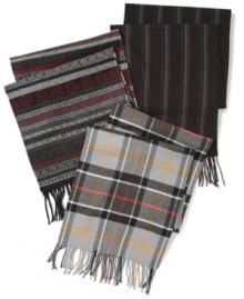 Do you really want to feel that scratchy wool against your face again this winter? We thought not. Especially since John Ashford now offers an entire wardrobe of classic patterns-Fair Isle, pinstripe, tartan-in the kind of soft, great-looking acrylic that lets you skip the dry cleaner. Do you really want to feel that scratchy wool against your face again this winter? We thought not. Especially since John Ashford now offers an entire wardrobe of classic patterns-Fair Isle, pinstripe, tartan-in the kind of soft, great-looking acrylic that lets you skip the dry cleaner.