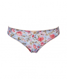 Turn up the heat with this ultra-sexy thong from D&G Dolce & Gabbana - Classic thong cut with all-over floral print, front bow with logo detail- These panties are perfect under any outfit or paired with a matching bra for stylish lounging Turn up the heat with this ultra-sexy thong from D&G Dolce & Gabbana - Classic thong cut with all-over floral print, front bow with logo detail- These panties are perfect under any outfit or paired with a matching bra for stylish lounging
