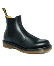 Totally smooth and slip-on. Dr. Martens' 2976 booties feature an elastic gore around the ankle and a pull-on tab at the back for an easy-on style that you're sure to love. Totally smooth and slip-on. Dr. Martens' 2976 booties feature an elastic gore around the ankle and a pull-on tab at the back for an easy-on style that you're sure to love.