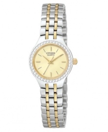 Beautifully refined. Add pretty polish to every day with this watch by Citizen.