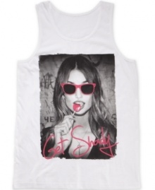 Be armed for summer with this hip graphic tank from Bar III.