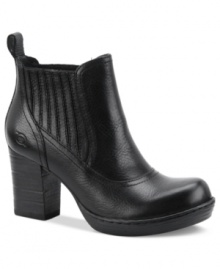 Smooth leather lining and Opanka hand-crafted construction ensure that the Mireille booties by Born will be one of your most beloved pairs. Smooth leather lining and Opanka hand-crafted construction ensure that the Mireille booties by Born will be one of your most beloved pairs.
