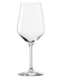 Rediscover your favorite vintage with Stolzle. Crystal wine glasses with a shape designed to balance flavors and enhance the bouquet bring out the best in every wine. Boasting exceptional durability, this innovative stemware is also break resistant and dishwasher safe.